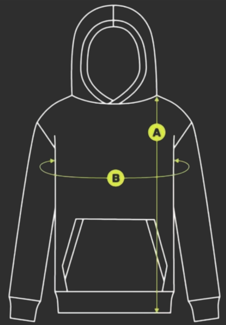 Guida alle taglie FELPA